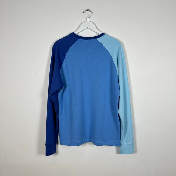 JW Anderson Long Sleeve Crewneck Sweater Blue - Picture 2 of 6